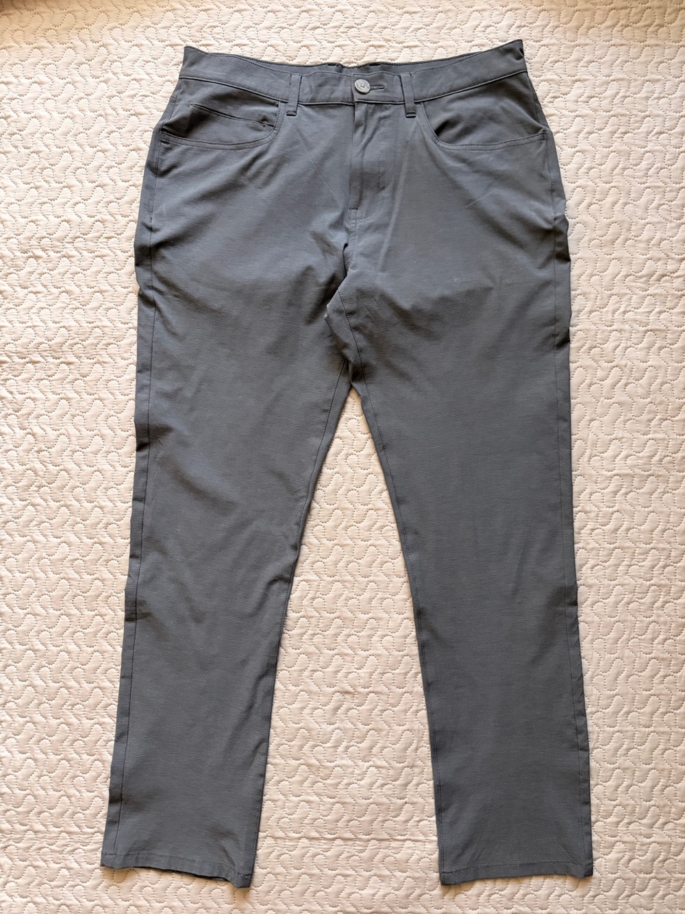 CALLAWAY Men’s Pants Dark Gray Performance Straight-Leg Stretch Size 32x30